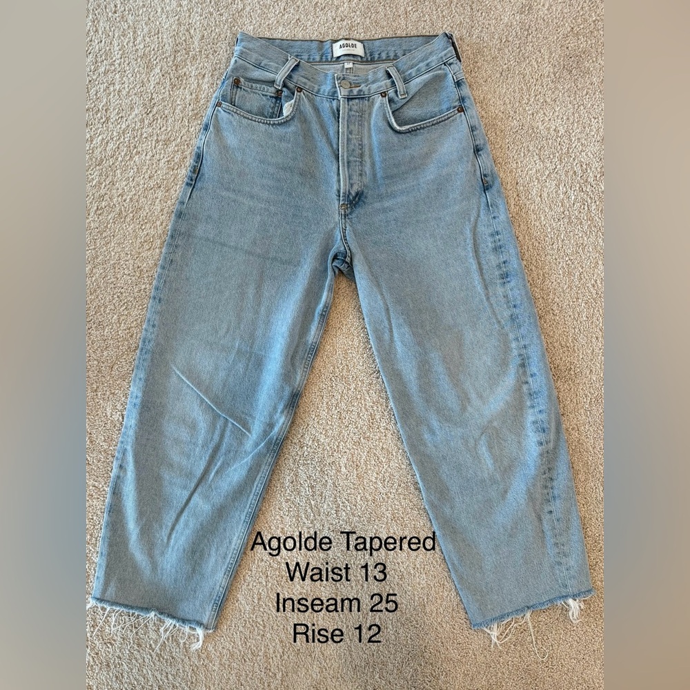 Agolde Tapered Denim